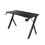 Työpöytä Trust GXT 700 Omnius musta suorakaiteen muotoinen metallirunko 1200x600x740mm