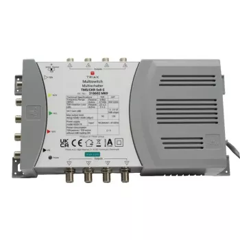 Satelliittien multiswitch Triax 318602 5 tuloa 8 lähtöä