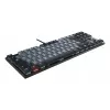 Cherry KC 500 MX LP G8A-25550HOADE-2 TKL-mekaaninen näppäimistö, langallinen, Cherry MX Low Profile 2.0 Ivory, valkoinen taustavalo, DE-asettelu, musta