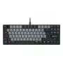 Cherry KC 500 MX LP G8A-25550HOADE-2 TKL-mekaaninen näppäimistö, langallinen, Cherry MX Low Profile 2.0 Ivory, valkoinen taustavalo, DE-asettelu, musta
