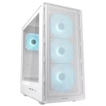 COUGAR Midi Tower -kotelo Airface Pure PRO, ARGB, valkoinen