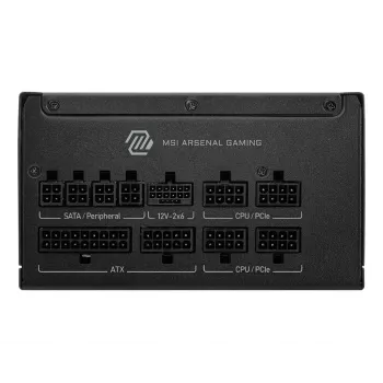 MSI MAG A1000GLS PCIE5 virtalähde 1000 W 24-pin ATX ATX musta
