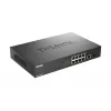 D-Link DGS-1010MP/E verkkokytkin hallitsematon L2 Gigabit Ethernet (10/100/1000) Power over Ethernet (PoE) 1U musta