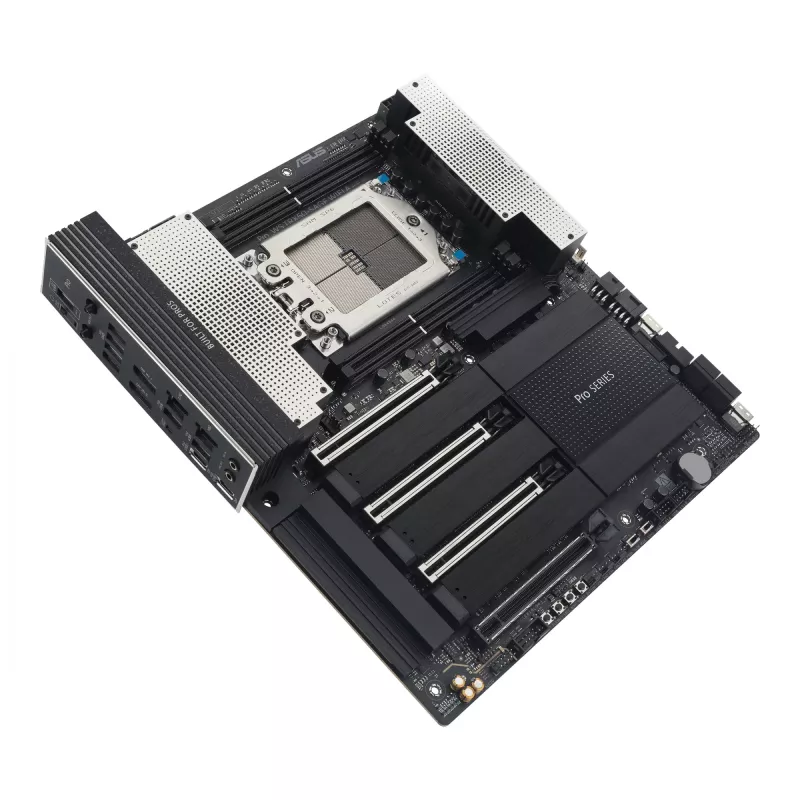 Emolevy ASUS PRO WS TRX50-SAGE WIFI A — AMD TRX50, kanta sTR5, CEB, DDR5, Wi-Fi 7