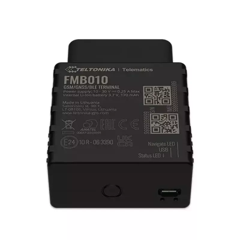 Autopaikannin Teltonika FMB010 musta