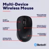 Trust Yvi+ -hiiri yleiskäyttöön molempikätinen RF Wireless + Bluetooth optinen 1600 DPI