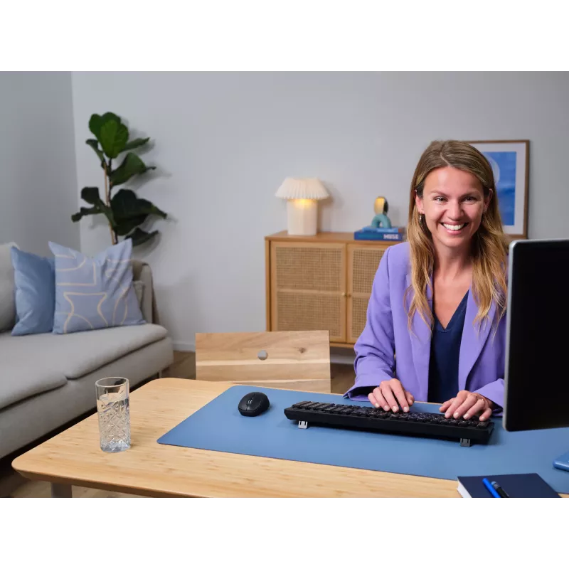 Trust Yvi+ -hiiri yleiskäyttöön molempikätinen RF Wireless + Bluetooth optinen 1600 DPI