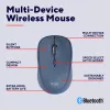 Trust Yvi+ -hiiri yleiskäyttöön molempikätinen RF Wireless + Bluetooth optinen 1600 DPI