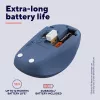 Trust Yvi+ -hiiri yleiskäyttöön molempikätinen RF Wireless + Bluetooth optinen 1600 DPI