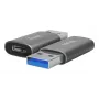 Trust Calyx USB Type-C USB Type-A harmaa liitäntä 1 USB Type-C liitäntä 2 USB Type-A
