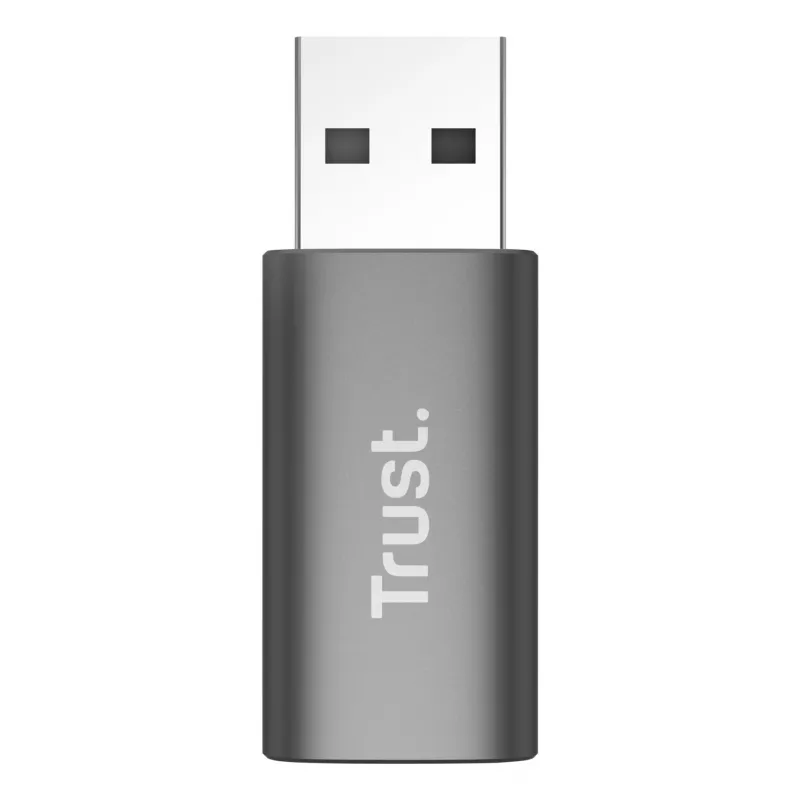 Trust Calyx USB Type-C USB Type-A harmaa liitäntä 1 USB Type-C liitäntä 2 USB Type-A