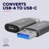 Trust Calyx USB Type-C USB Type-A harmaa liitäntä 1 USB Type-C liitäntä 2 USB Type-A
