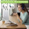 Techly ICA-TBL 134TY kannettavan / tabletin teline, taitettava, säädettävä kallistuskulma