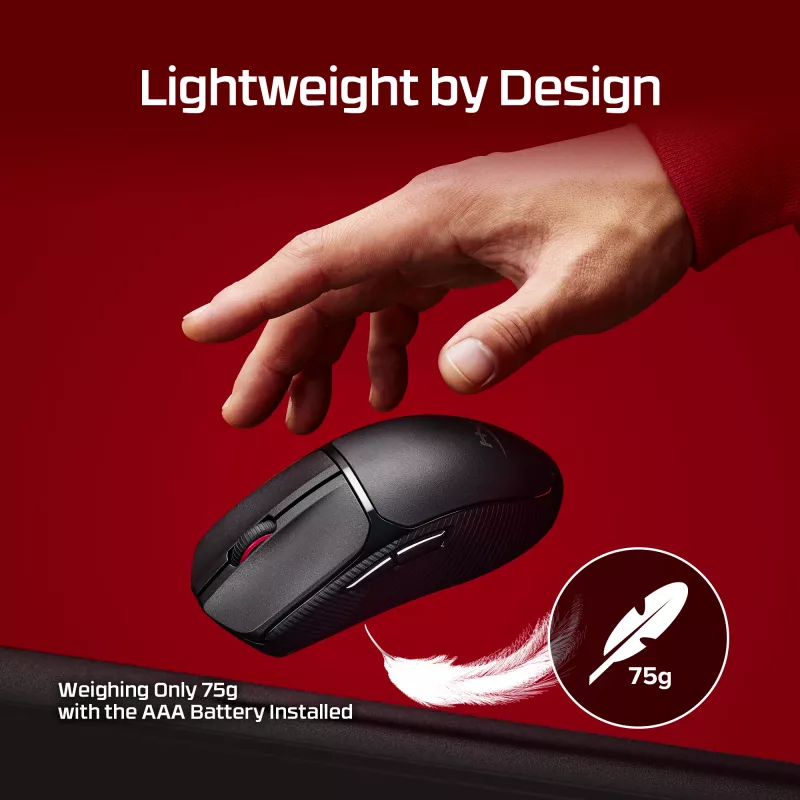 Hiiri HyperX Pulsefire Fuse Wireless RF Wireless + Bluetooth