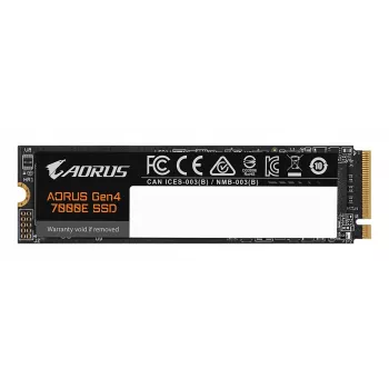 Sisäinen M.2 NVMe SSD GIGABYTE AORUS Gen4 7000E 1 TB — 7100 MB/s luku, 6100 MB/s kirjoitus, M.2 2280