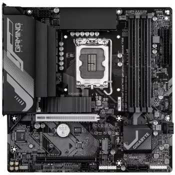 Emolevy GIGABYTE B760M GAMING X DDR4 GEN5, Micro ATX, LGA1700, B760, 4x DIMM enintään 128 GB, 2x PCIe 4.0 M.2, 2.5GbE