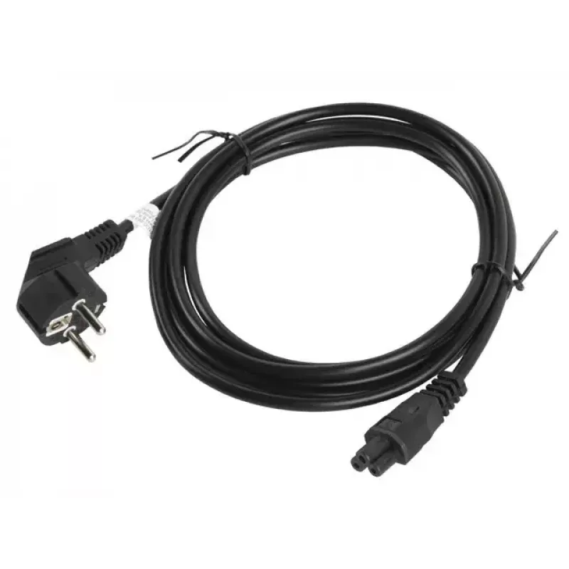 Virtajohto Lanberg CA-C5CA-11CC-003-BK 3m C5-liitin CEE7/7