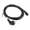 Virtajohto Lanberg CA-C5CA-11CC-003-BK 3m C5-liitin CEE7/7