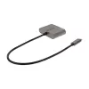 StarTech.com USB-C-moniporttisovitin, USB-C–HDMI 4K-video, 100W PD läpivienti, USB 3.0 -keskitin 5 Gbit/s (1x Type-C/1x A), USB-C-minitelakka, USB-C-matkatelakka, kannettava telakointiasema