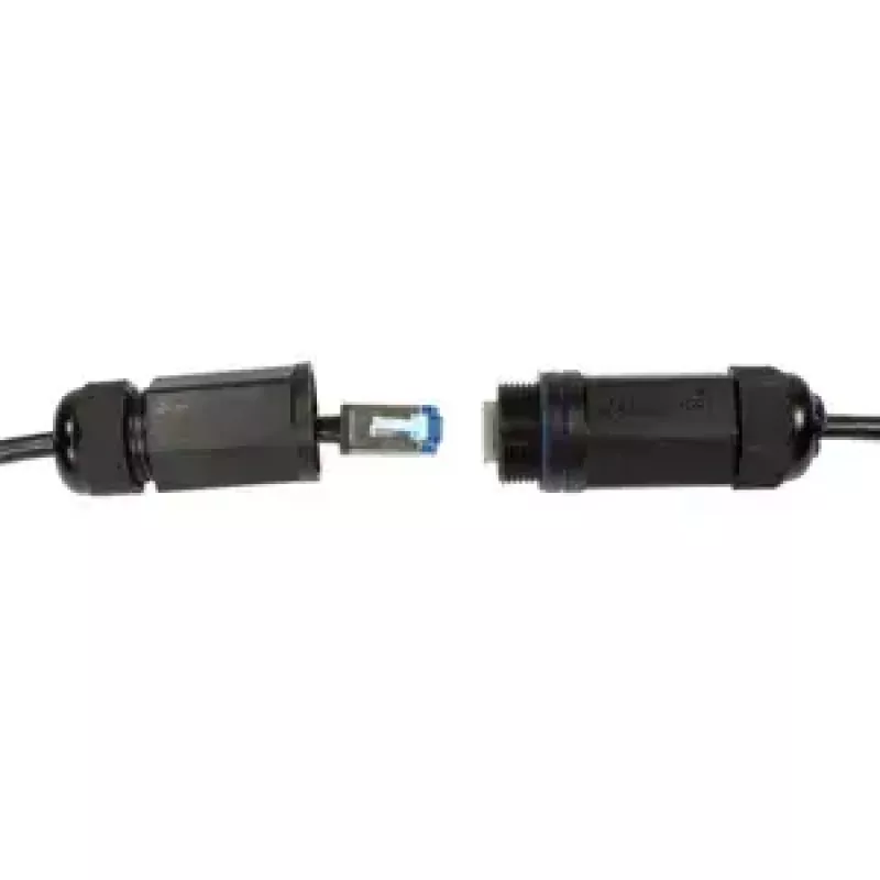 Verkkokaapeli LogiLink CQ7073S 5 m Cat6a S/FTP musta