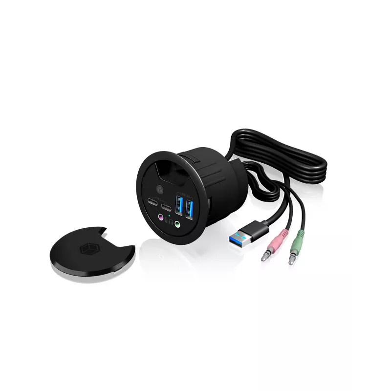 ICY BOX IB-HUB1403B pistorasia antrasiitti