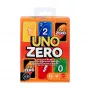Korttipeli MATTEL UNO Zero — poistopeli, ikä 7+, sis. pakka ja pelilehtiö
