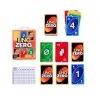 Korttipeli MATTEL UNO Zero — poistopeli, ikä 7+, sis. pakka ja pelilehtiö