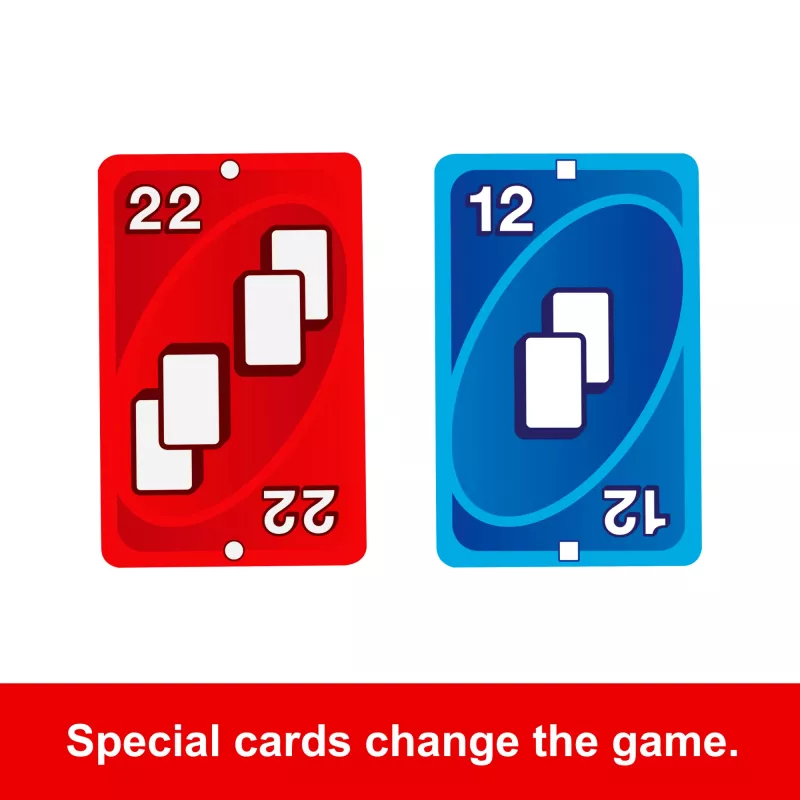 Korttipeli MATTEL UNO Zero — poistopeli, ikä 7+, sis. pakka ja pelilehtiö