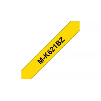 Brother M-K621BZ merkintänauha musta keltaisella