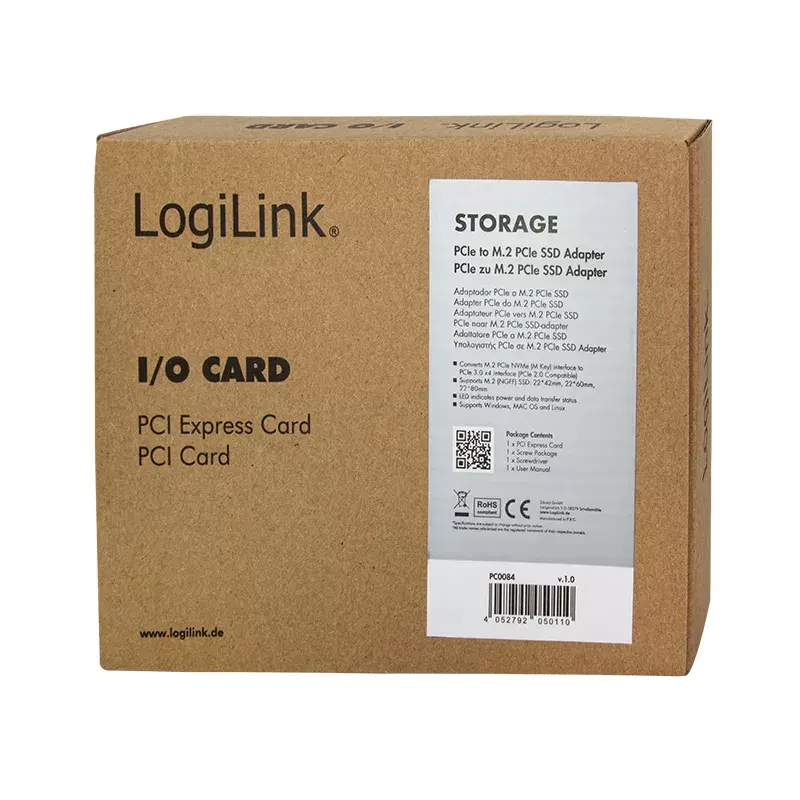 Sisäinen M.2-sovitin LogiLink PC0084