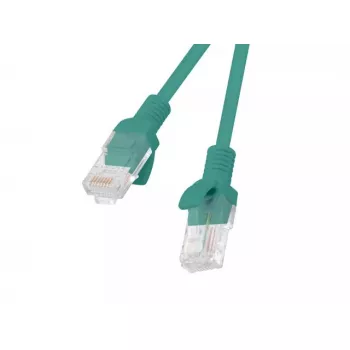 Verkkokaapeli Lanberg PCU6-10CC-0050-G RJ-45 Cat6 0,5m vihreä