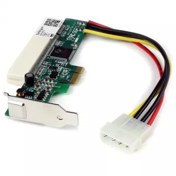 StarTech.com PCI Express - PCI-sovitinkortti, PCIe, PCI 32-bittinen, punainen, CE, FC, ROHS, PERICOM PI7C9X110BNBE, 0 - 85 °C