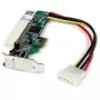 StarTech.com PCI Express - PCI-sovitinkortti, PCIe, PCI 32-bittinen, punainen, CE, FC, ROHS, PERICOM PI7C9X110BNBE, 0 - 85 °C