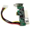 StarTech.com PCI Express - PCI-sovitinkortti, PCIe, PCI 32-bittinen, punainen, CE, FC, ROHS, PERICOM PI7C9X110BNBE, 0 - 85 °C