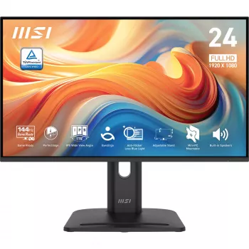MSI Pro MP245PG E14 tietokonenäyttö 60,5 cm (23,8 tuuman) 1920 x 1080 pikseliä Full HD LCD musta