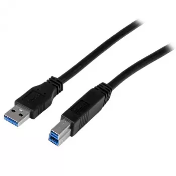 StarTech.com 2m (6 ft) sertifioitu SuperSpeed USB 3.0 A-B-kaapeli – M/M