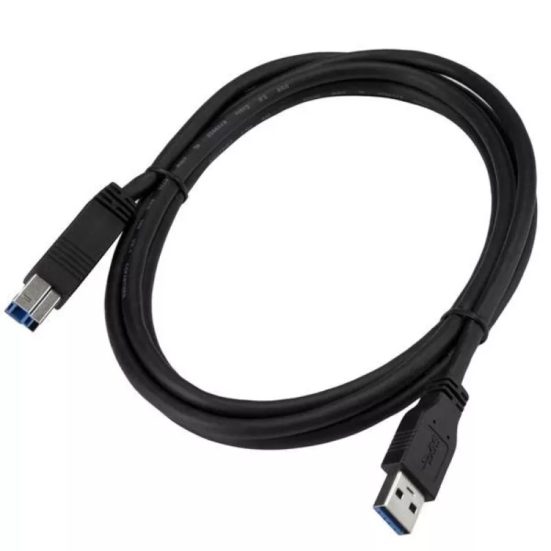 StarTech.com 2m (6 ft) sertifioitu SuperSpeed USB 3.0 A-B-kaapeli – M/M