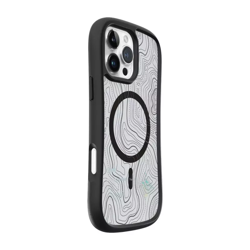 Kotelo LAUT POP ADVENTURE iPhone 16 Pro läpinäkyvä musta