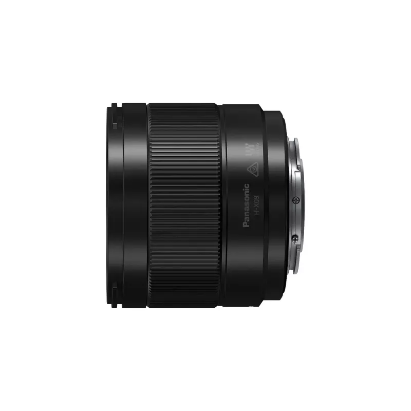 Ultralaajakulmaobjektiivi Panasonic H-X09 12 elementtiä 0,25x musta