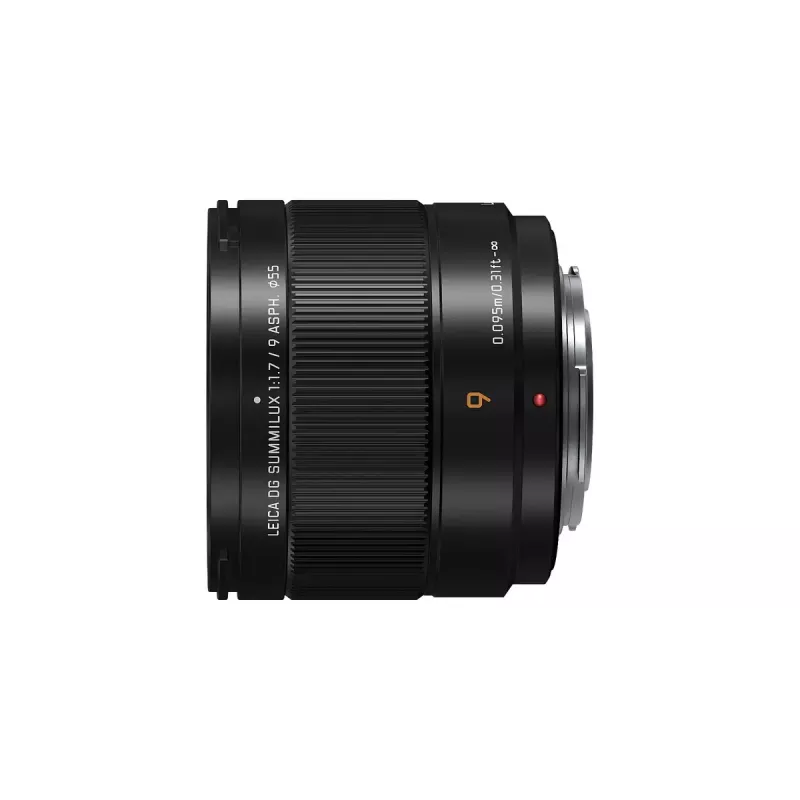 Ultralaajakulmaobjektiivi Panasonic H-X09 12 elementtiä 0,25x musta
