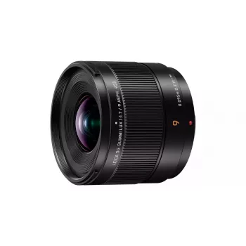 Ultralaajakulmaobjektiivi Panasonic H-X09 12 elementtiä 0,25x musta