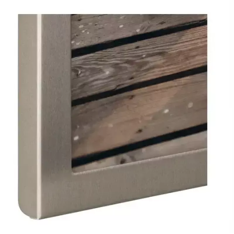 Yksittäiskuvakehys Hama Riva titanium alumiini lasi 140x190mm