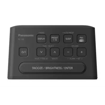 Kelloradio Panasonic RC-D8EG-K musta