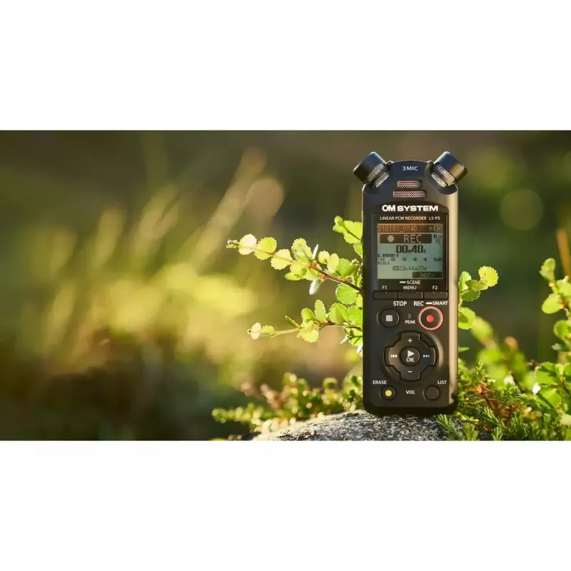 OM System LS-P5 setti, äänitallennin (V409180BG010)