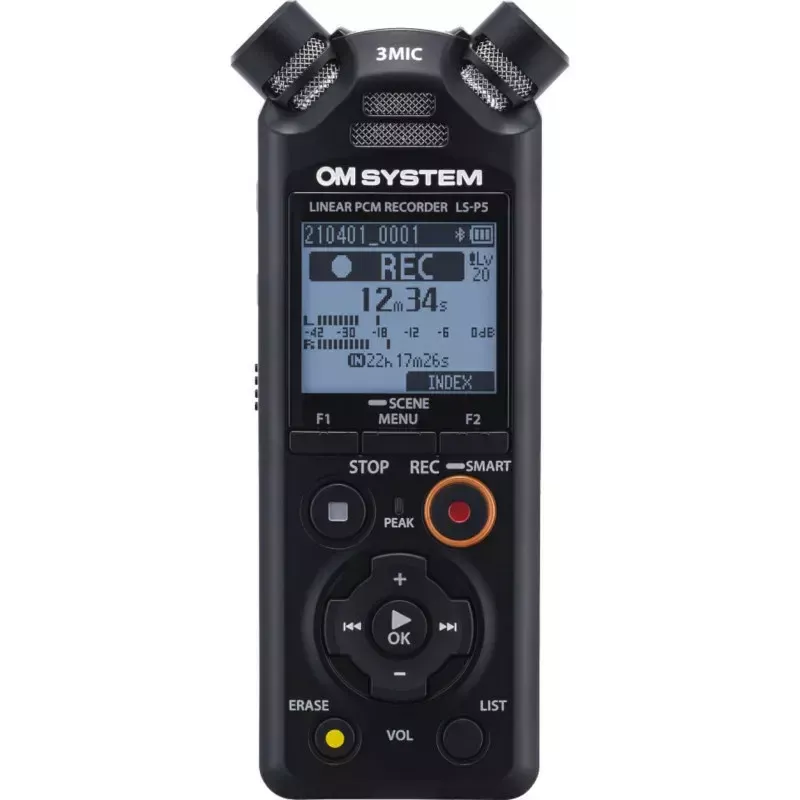 OM System LS-P5 setti, äänitallennin (V409180BG010)