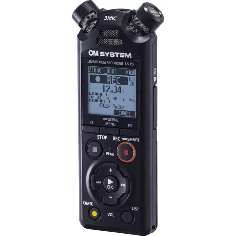 OM System LS-P5 setti, äänitallennin (V409180BG010)