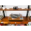 Hihnavetoinen audio-levysoitin Lenco LS-55WA puu puoliautomaattinen USB Bluetooth