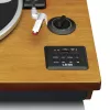 Hihnavetoinen audio-levysoitin Lenco LS-55WA puu puoliautomaattinen USB Bluetooth