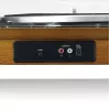 Hihnavetoinen audio-levysoitin Lenco LS-55WA puu puoliautomaattinen USB Bluetooth