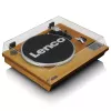 Hihnavetoinen audio-levysoitin Lenco LS-55WA puu puoliautomaattinen USB Bluetooth